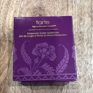 Unused Tarte High-Performance Naturals Lipstick Trio